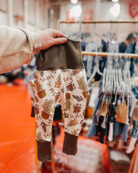 Potted Plants Grow with Me Pants