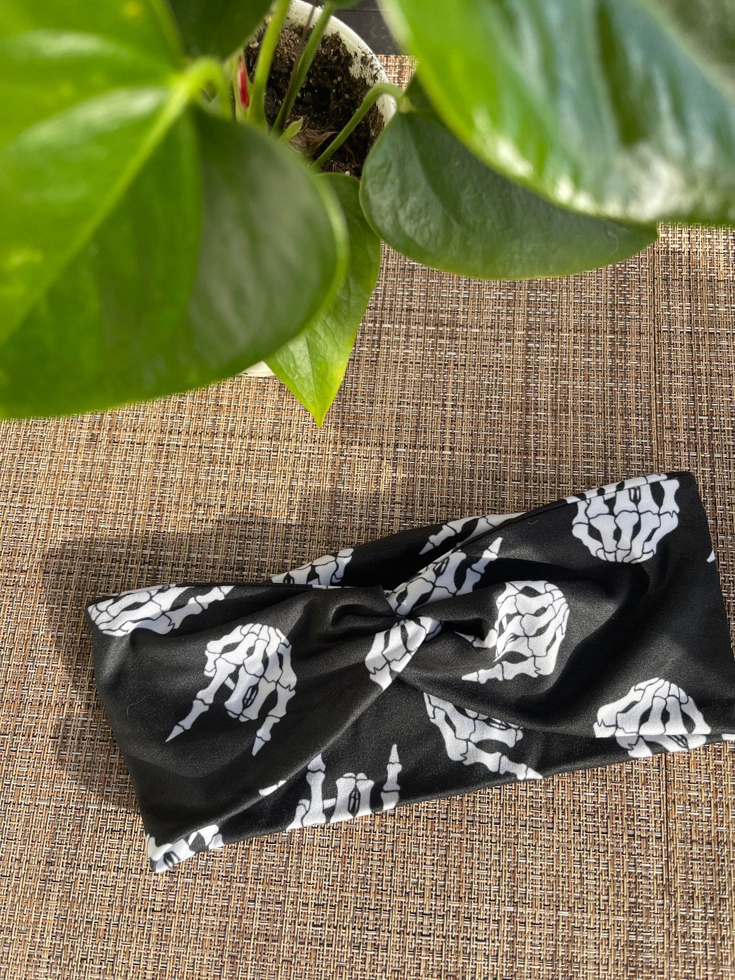 Rock on Skulls Twist Headband