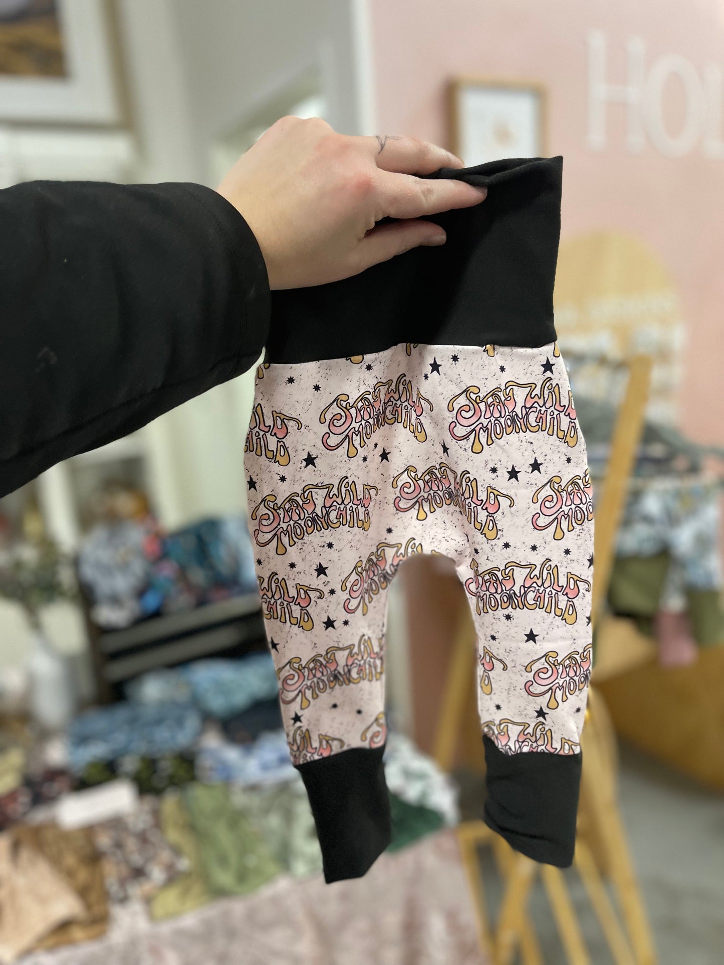 Stay Wild Moon Child Grow with Me Pants