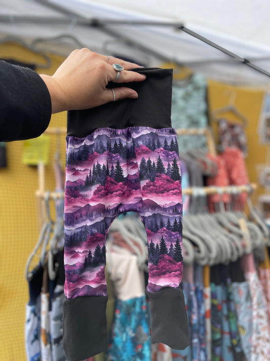 Purple Mountains Grow with Me Pants