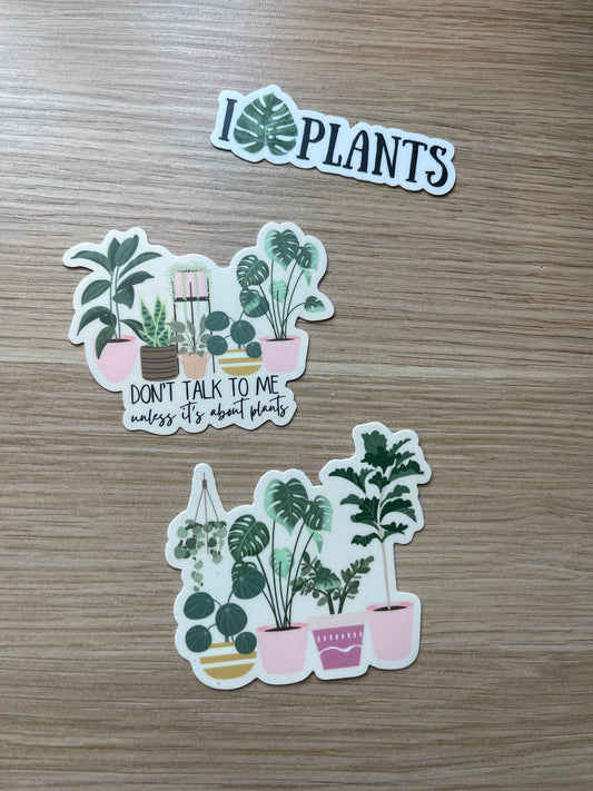 Plant Stickers 🌿