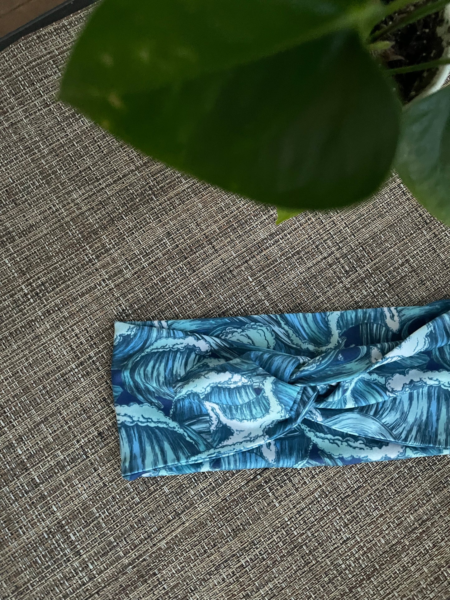 Ocean Waves Twist Headband